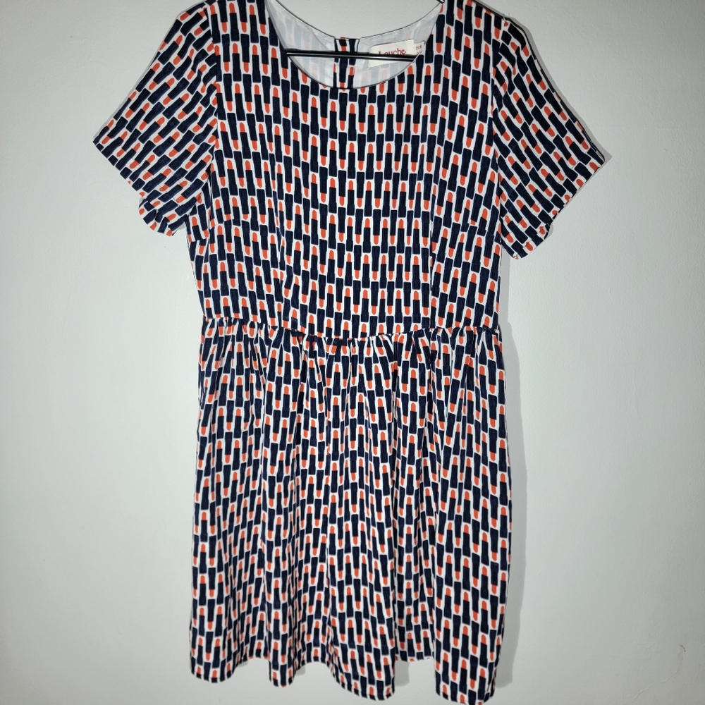 LIPSTICK MIDI DRESS